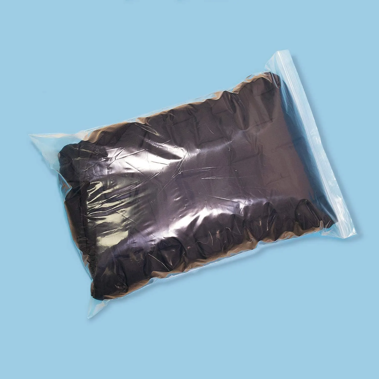 iMailer - 100 Count - 14" x 20" Large Zip Plastic Poly Bags - Clear Reclosable 2 Mil Zipper Bags- 2 Gallon Zip Bags for Clothing, T-Shirts, Pants