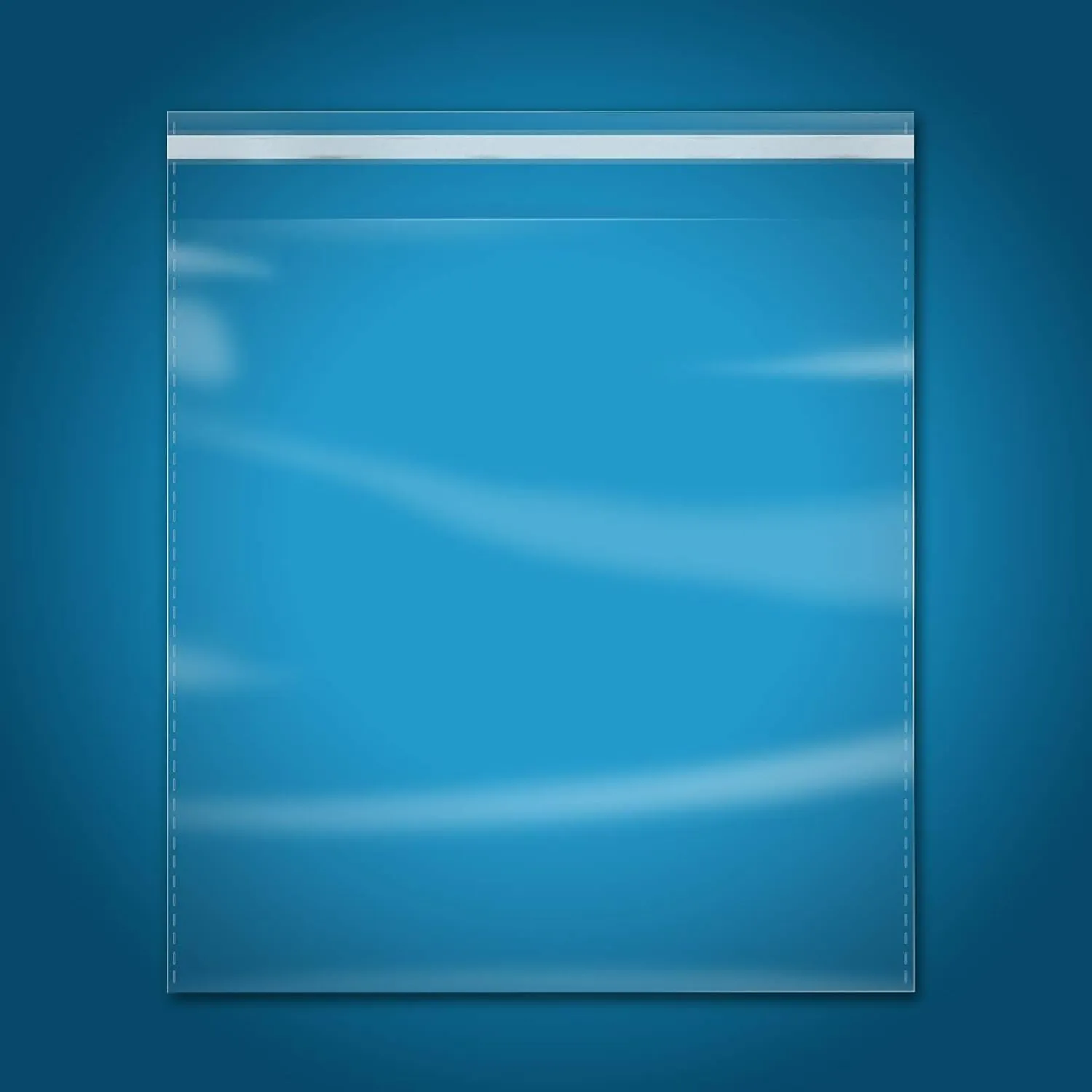 iMailer - 1000 Pack - 13" x 15" Clear Cellophane Bags Large -Self Seal Cello Resealable Plastic Poly Bags for Clothing, T-Shirts, Pants