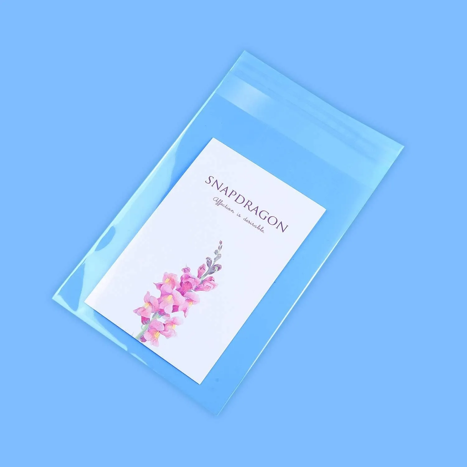 iMailer - 1000 Pack - 4" x 6" Self Sealing Cellophane Bags- Clear Small Poly Bags for Cookie, Treats, Party Favors, Photo, Jewelry