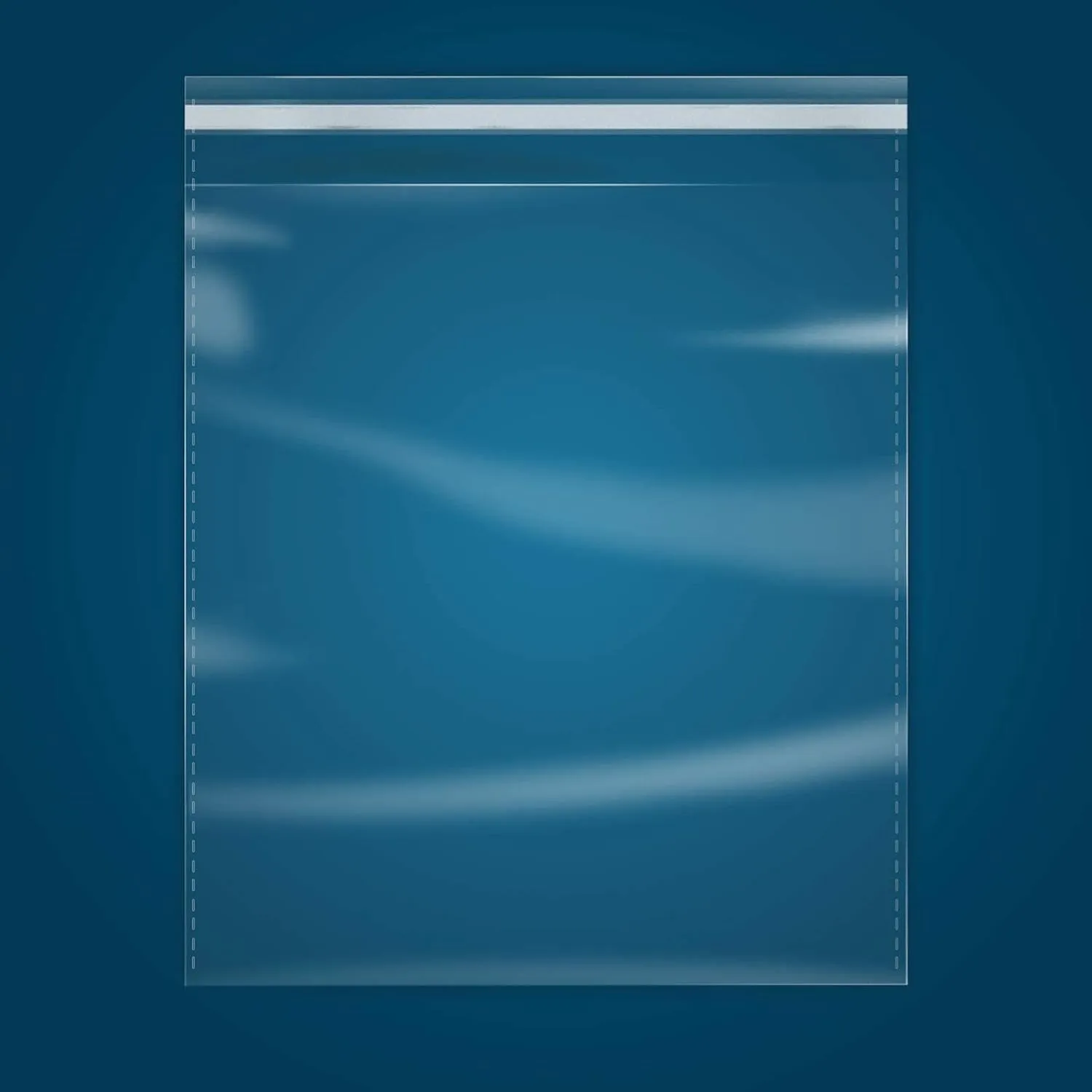 iMailer - 1000 Pack - 8" x 10" Self Sealing Cellophane Bags - Clear Cello Resealable Plastic Poly Bags for Art Prints, Packaging, Photo, Jewelry