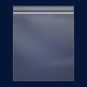 iMailer - 200 Count - 12" x 18" Large Zip Bags - Clear Reclosable Zip Plastic Poly Bags for Storage, Clothing, T-Shirts, Pants