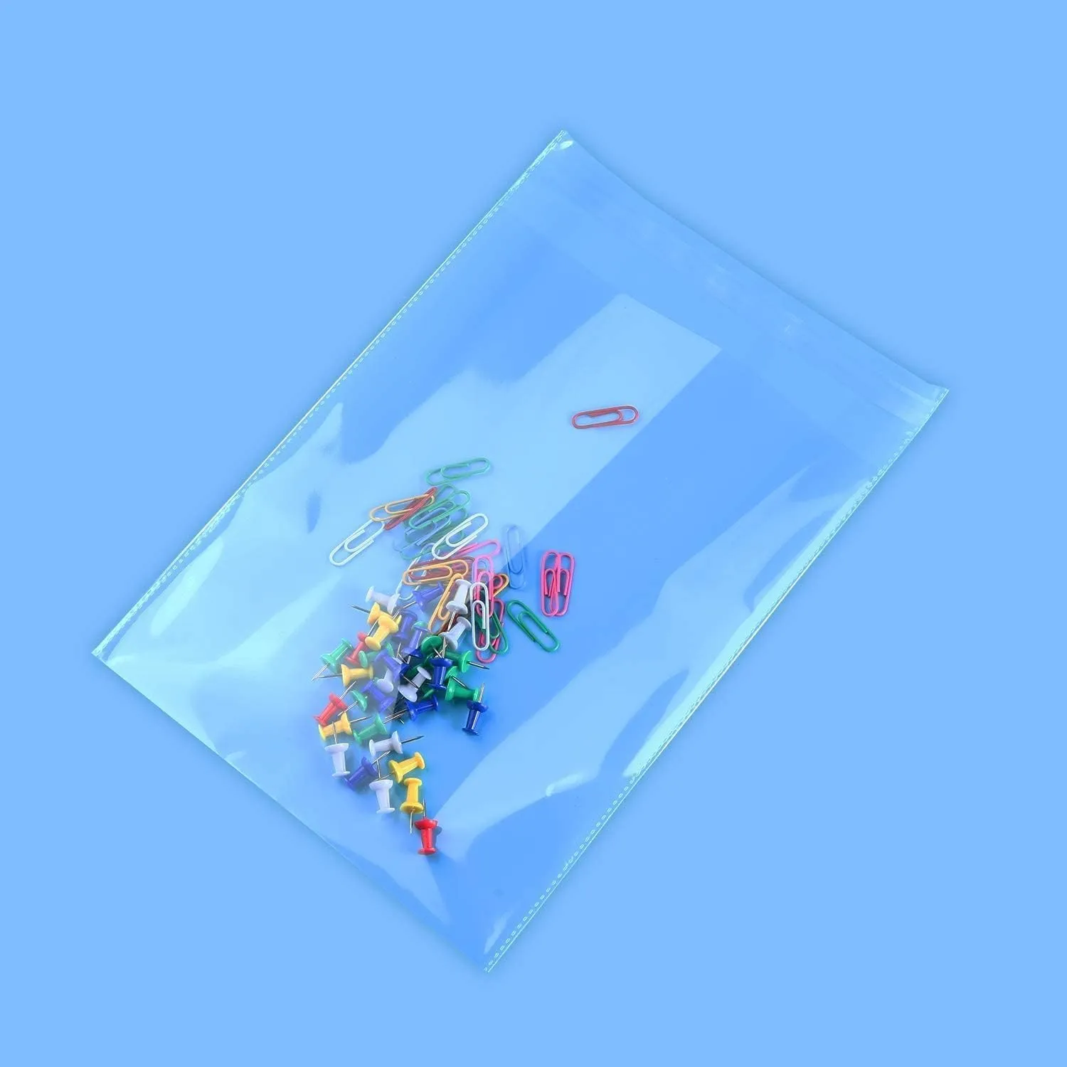 iMailer - 200 Count - 6" x 9" Cellophane Bags Self Sealing - Resealable Clear Poly Cello Bags for A7 A8 A9 Cards & Envelopes, Bakery, Cookies, Treats