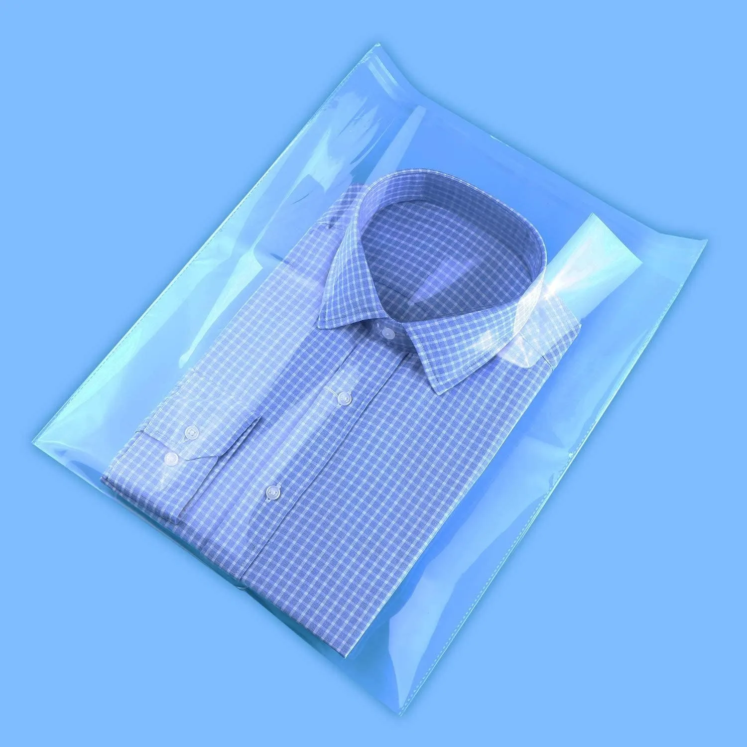 iMailer - 500 Pack - 10" x 13" Clear Cellophane Bags Self Seal- Cello Large Resealable Plastic Poly Bags for Prints, Photos, Documents, Clothing, T-Shirt