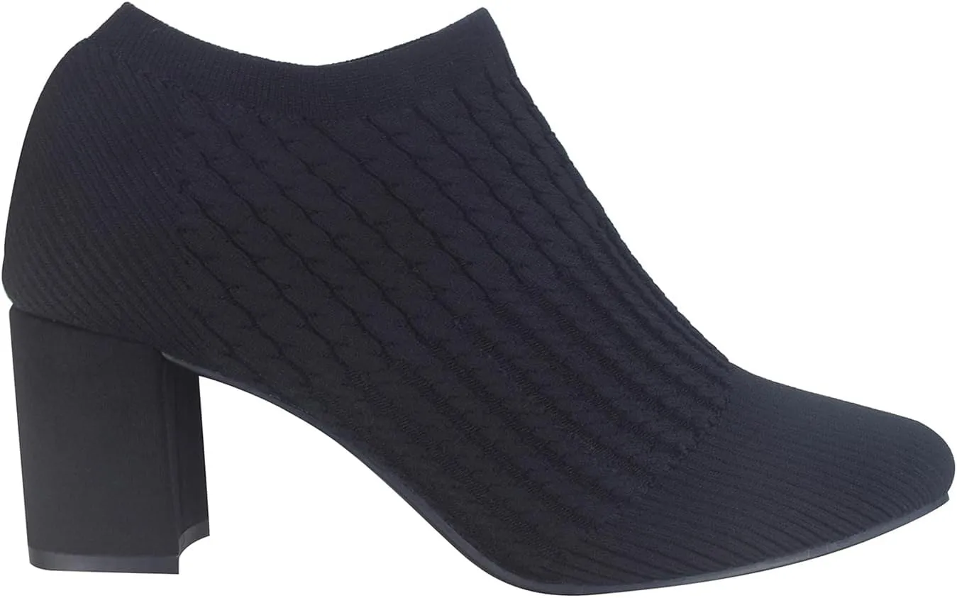 Impo Nancia Stretch Knit Ankle Bootie with Memory Foam