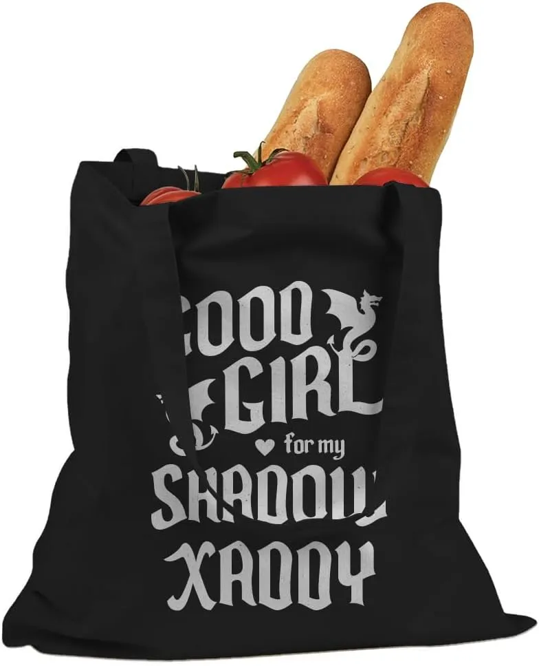 Indica Plateau Good Girl for my Shadow Xaddy Cotton Canvas Tote Bag