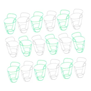 Infusion Net Bag Pcs Plastic Saline Bottle Cover Drip Bottle Holder Medical Infusion Supplies Reusable Grid Net