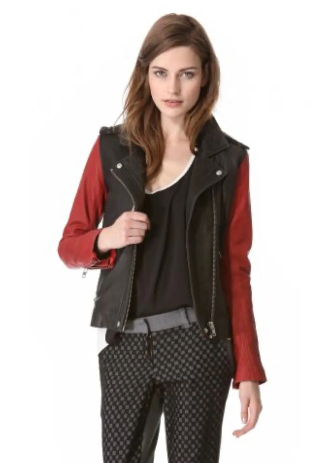 IRO - 
IRO Blanca Leather Jacket