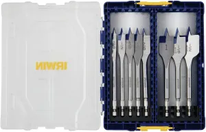 Irwin Tools IRWIN Speedbor Max Drill Bit Set, 8-Piece (IWAX128PC)
