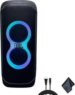 JBL PartyBox Ultimate 1100W Portable Speaker - Wi-fi & Bluetooth Connectivity Splashproof, Powerful JBL Sound and Exciting Light Show (JBLPARTYBOXULTAM)   Cleaning Cloth