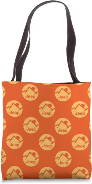 Jeep Mountain Pattern - Officially Licensed Tote Bag