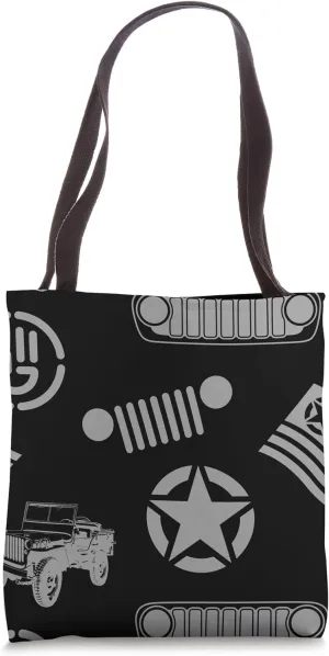 Jeep Pattern - Officially Licensed Tote Bag