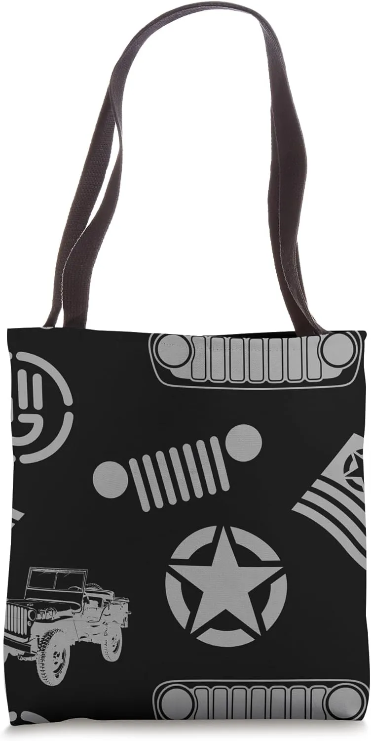 Jeep Pattern - Officially Licensed Tote Bag