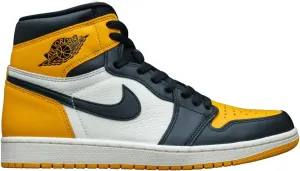 Jordan Mens Air 1 High OG 555088 711 Taxi - Size 10