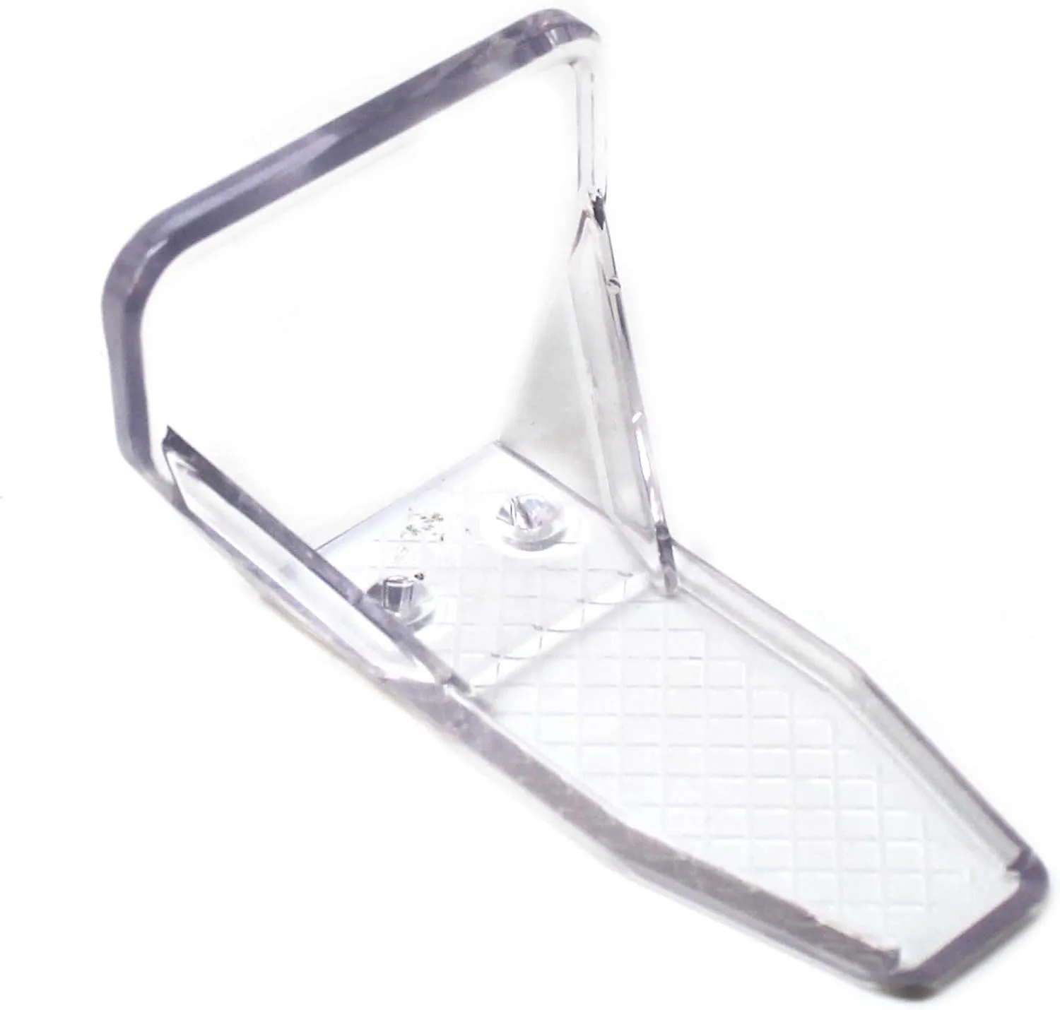 JSP Manufacturing Clear Plastic Alpine 25 Piece Mini Snow Guards with Mounting Hardware for Adhesive or Mechanically Fasten on Metal Roofs (Snow Guards Only - No Mounting Hardware)
