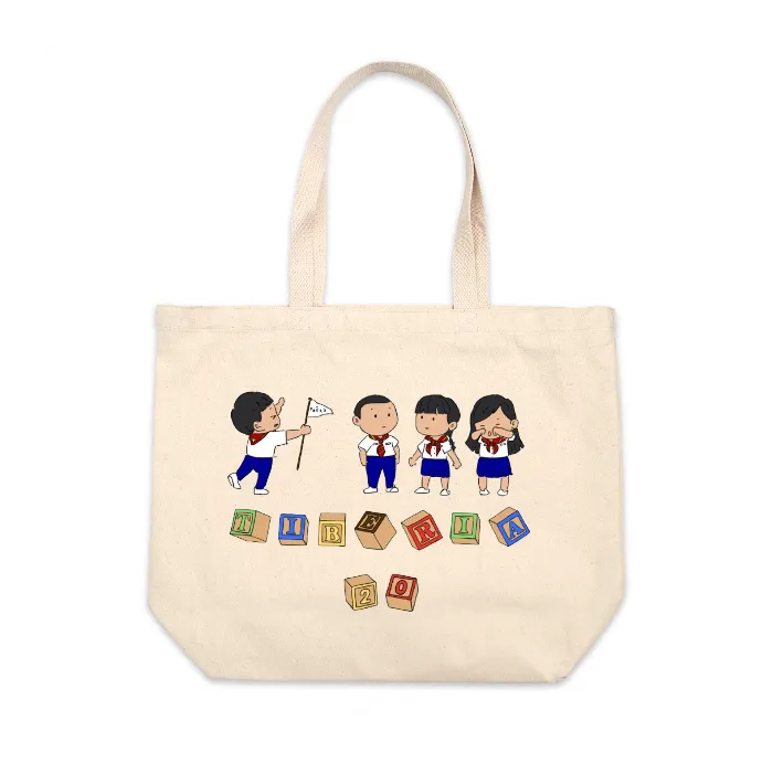 Jumbo Cotton Canvas Tote Bag