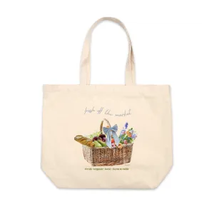 Jumbo Cotton Canvas Tote Bag