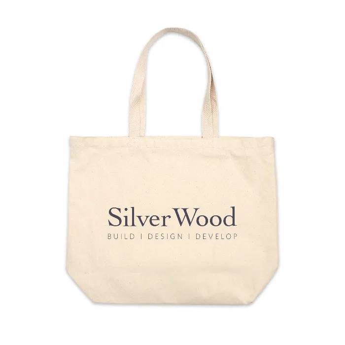 Jumbo Cotton Canvas Tote Bag