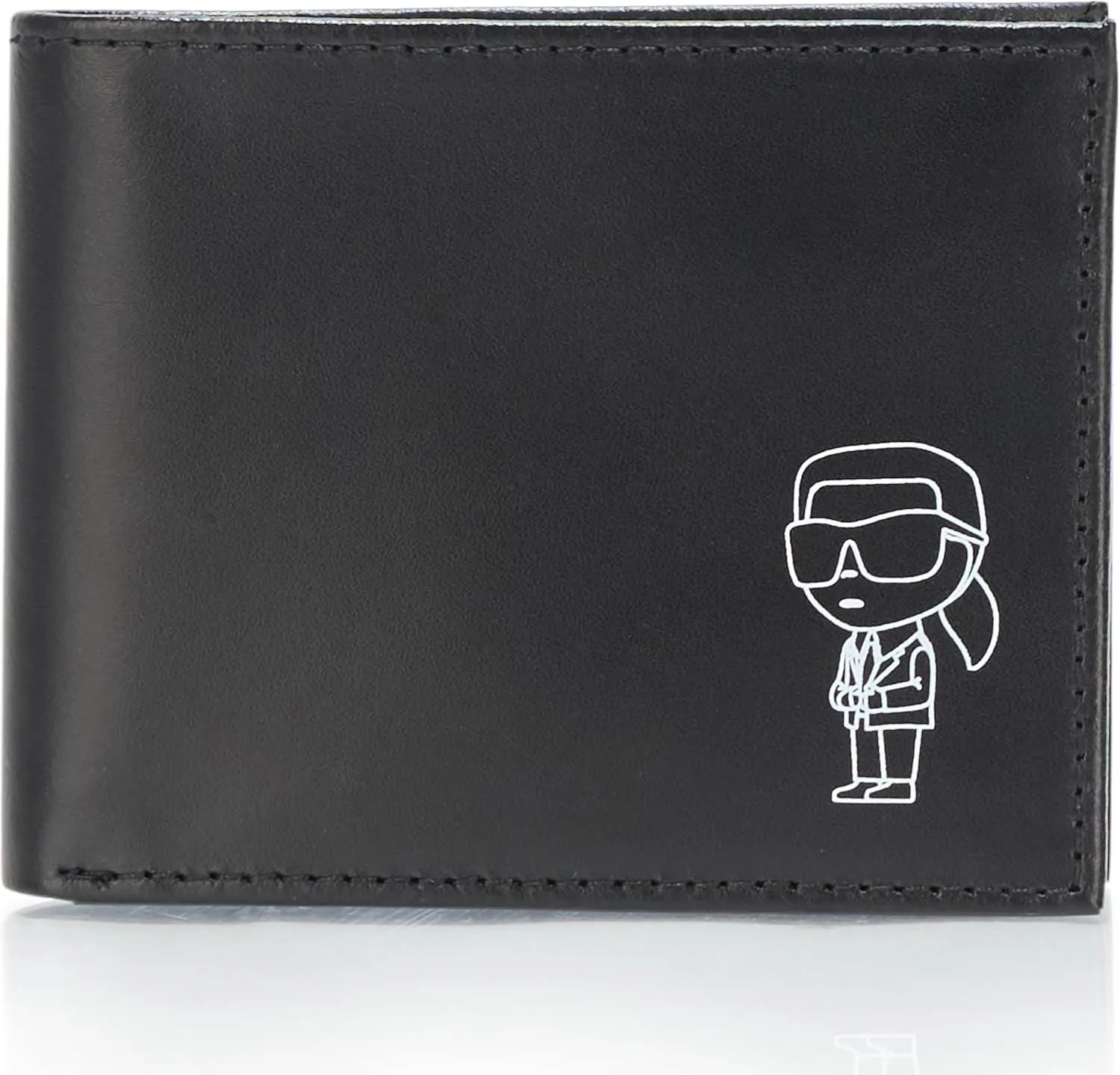 Karl Lagerfeld Paris Men's Leather Billfold