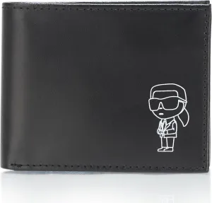 Karl Lagerfeld Paris Men's Leather Billfold