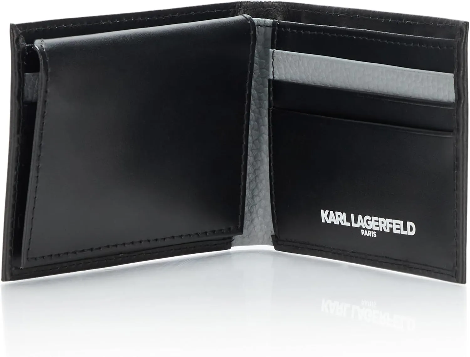 Karl Lagerfeld Paris Men's Leather Billfold
