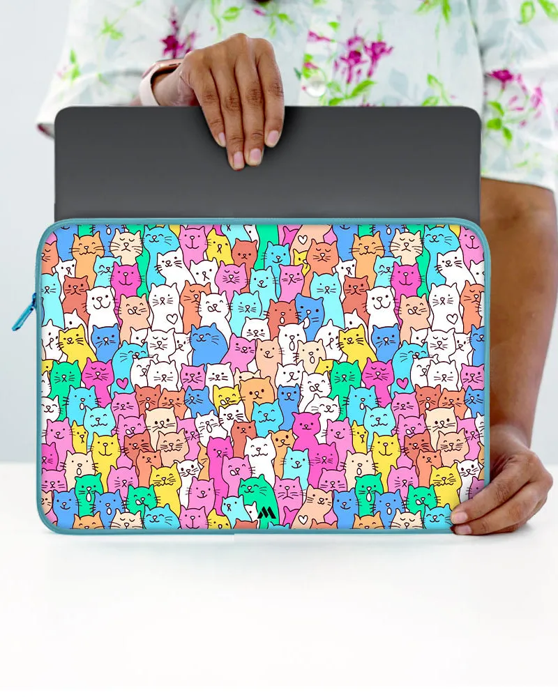 Kawaii Kitty MacBook / Laptop-Sleeve