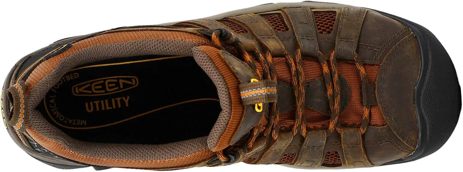 KEEN Utility Men’s Flint Low Steel Toe Work Shoes