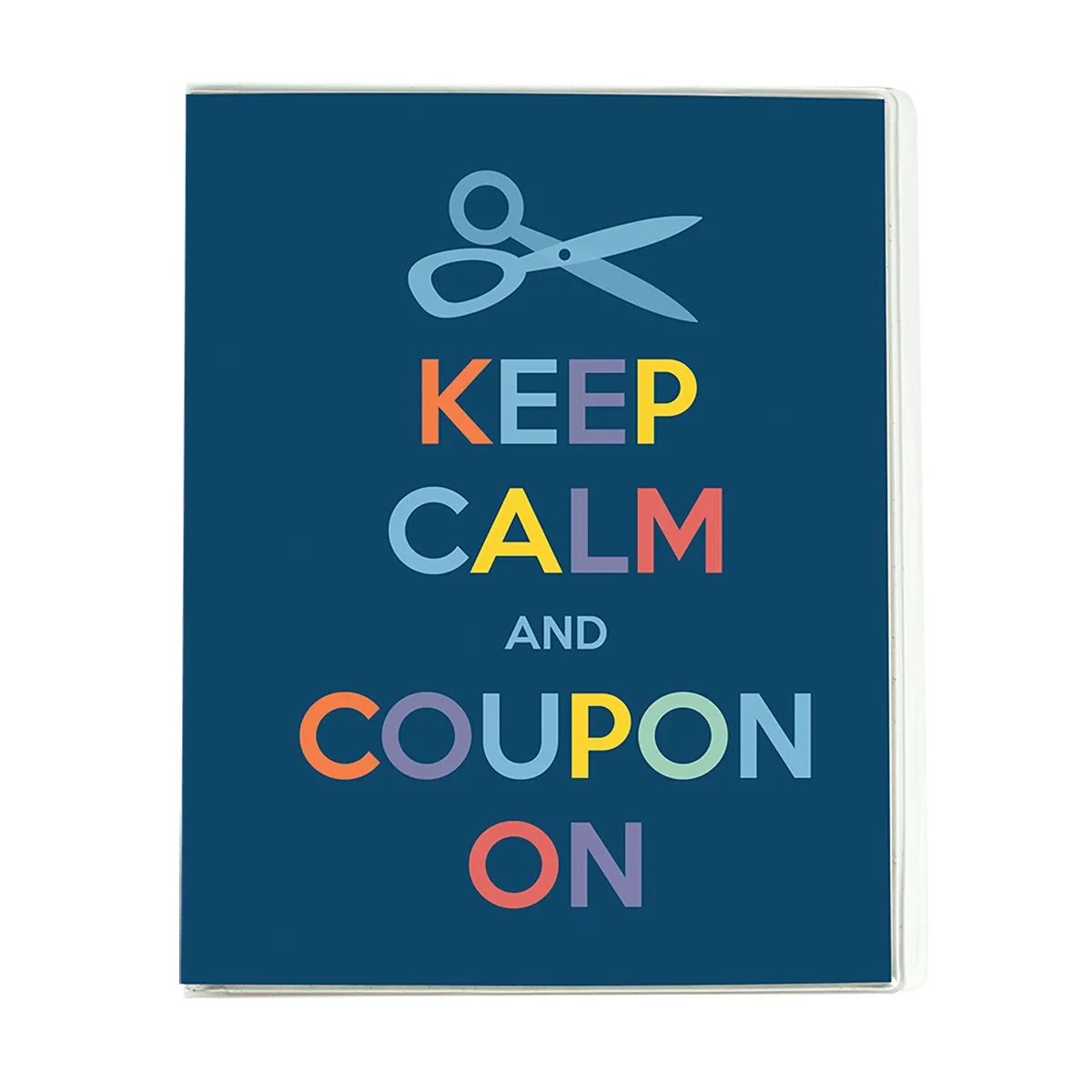 Keep Calm Small Coupon Organizer Portfolio
