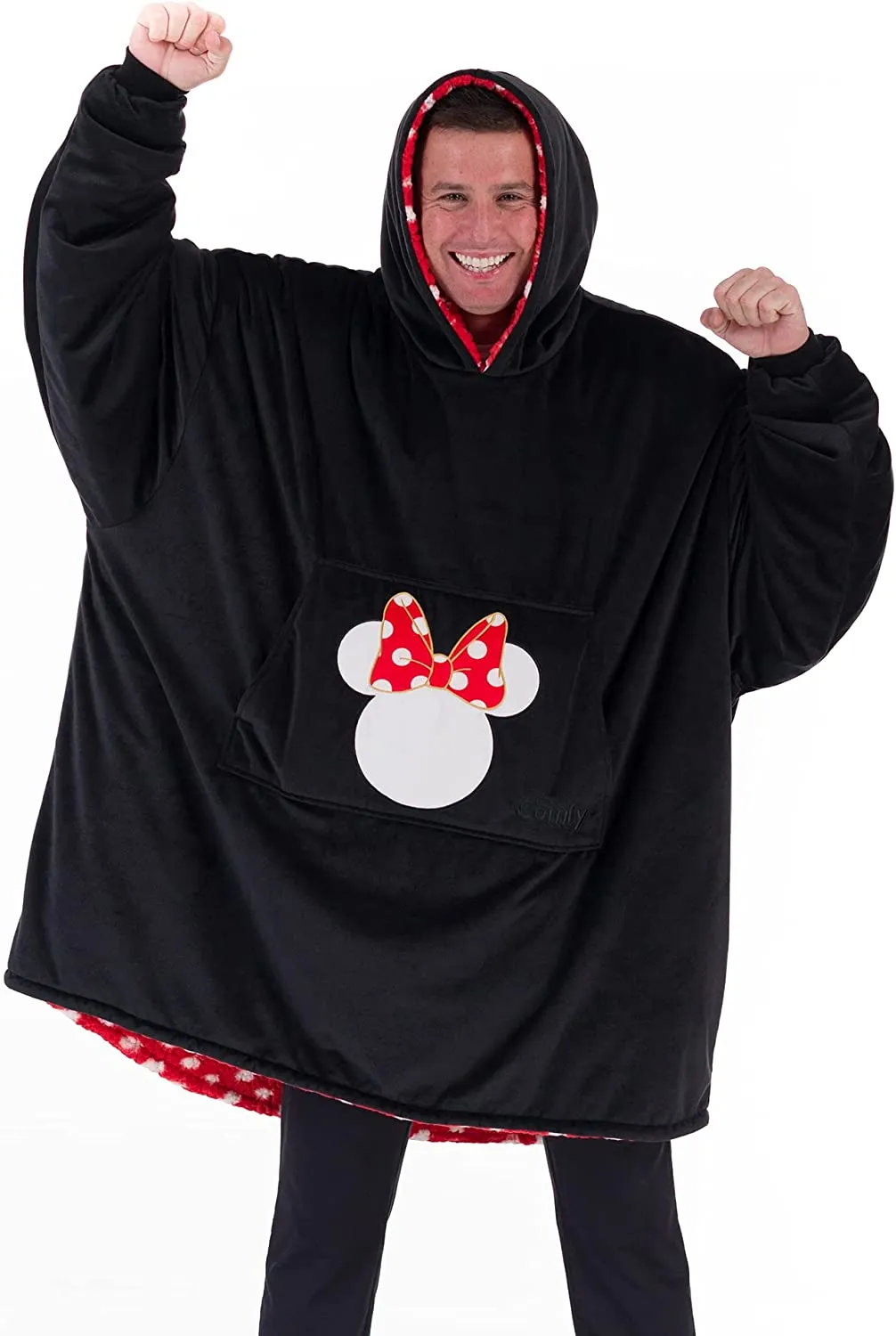 Keep yourself warm and cozy with this giant oversized wearable blanket