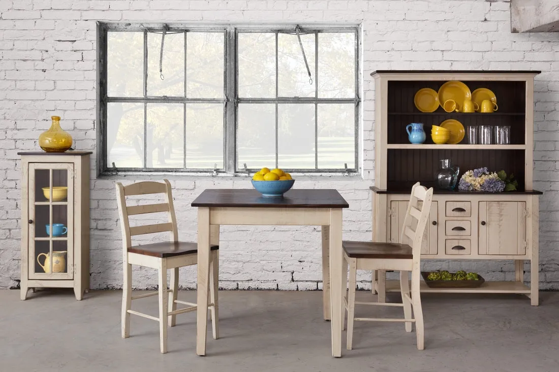 Kingston - Amish Open Shelf Sideboard Hutch