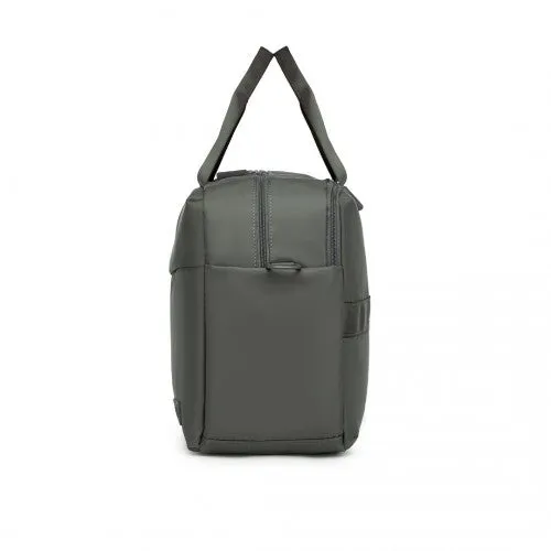 Kono Water-Resistant Travel Bag with Laptop Sleeve Multi-Functional Tote for Business and Weekend Large Capacity for Men and Women - Grey