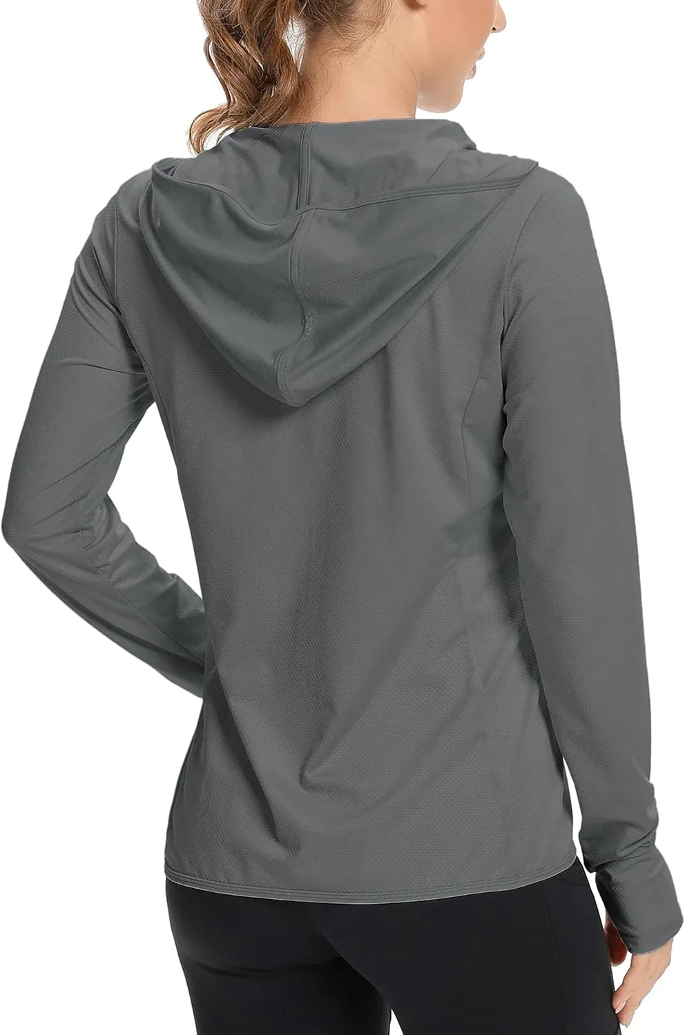 KPSUN Women's UPF 50  UV Sun Protection Clothing Zip Up Hoodie SPF Long Sleeve Sun Shirt Fishing Hiking Outdoor Jacket