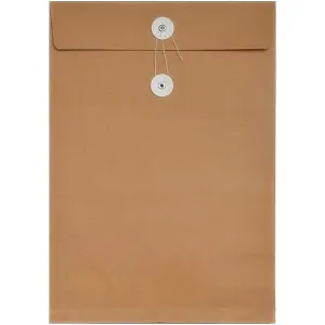 Kraft Paper Envelope File Folder 100PCS