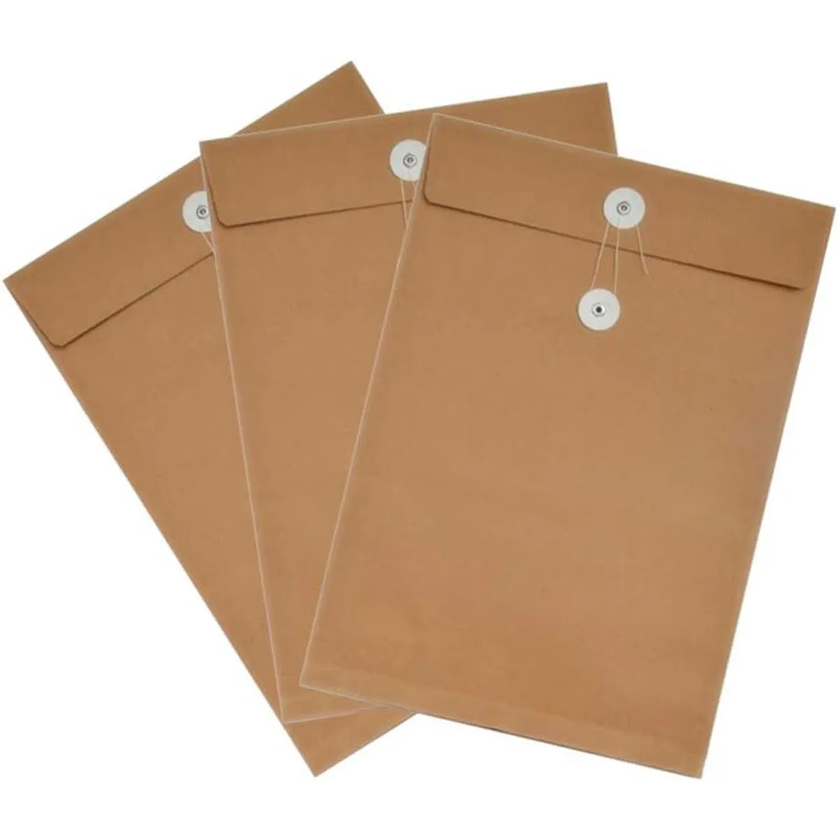 Kraft Paper Envelope File Folder 100PCS