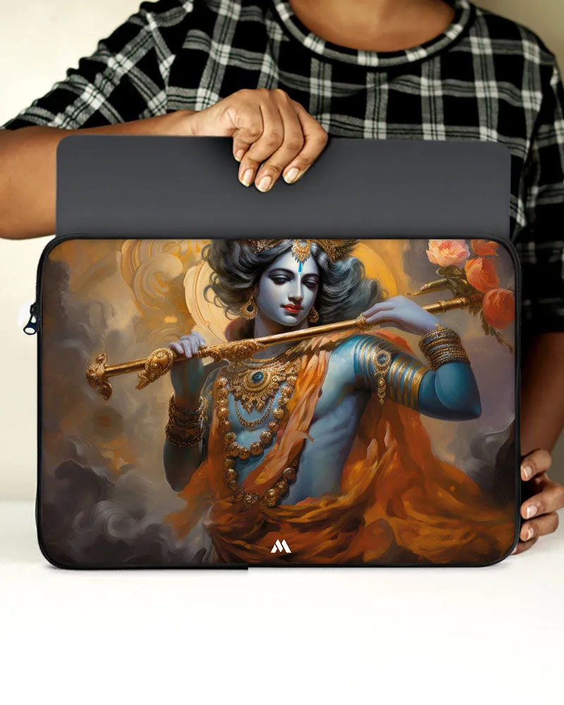 Krishna Divine Melody MacBook / Laptop Sleeve