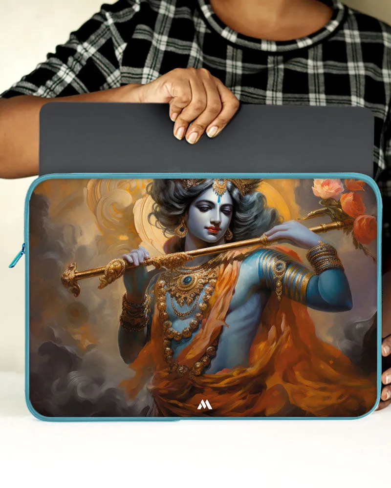 Krishna Divine Melody MacBook / Laptop Sleeve