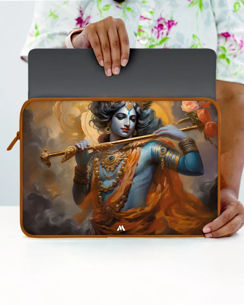 Krishna Divine Melody MacBook / Laptop Sleeve