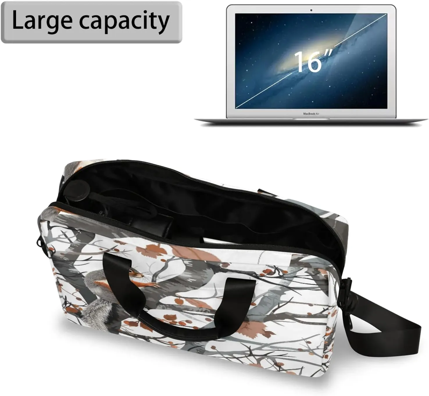 Laptop Bag 15.6 Inch Laptop Sleeve Case with Shoulder Straps Computer Slim Briefcase for Men and Women