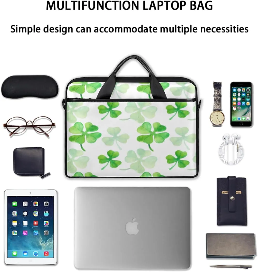 Laptop Bag Case Shoulder Messenger Carrying Bag 13 14 15 Inch Waterproof Computer Sleeve Cover