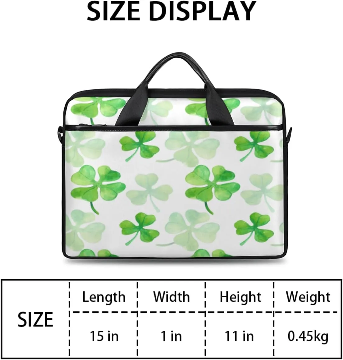 Laptop Bag Case Shoulder Messenger Carrying Bag 13 14 15 Inch Waterproof Computer Sleeve Cover
