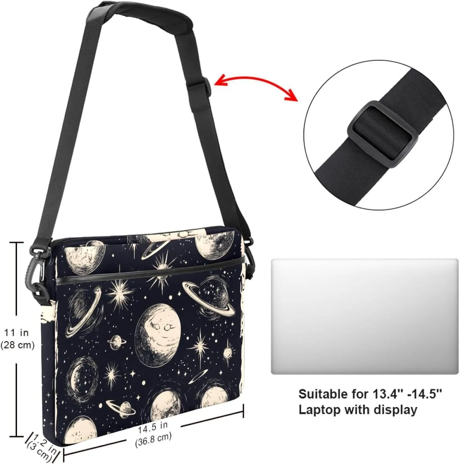 Laptop Bag Messenger Sleeve Race Car Urban Street Portable Tote Laptop Case Work Business Bag