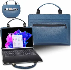 Laptop Case Cover Sleeve for Acer Predator Triton 14 PT14-51 PT14-51-78B4 PT14-51-7979 with Portable Bag with Bag Handle,Blue