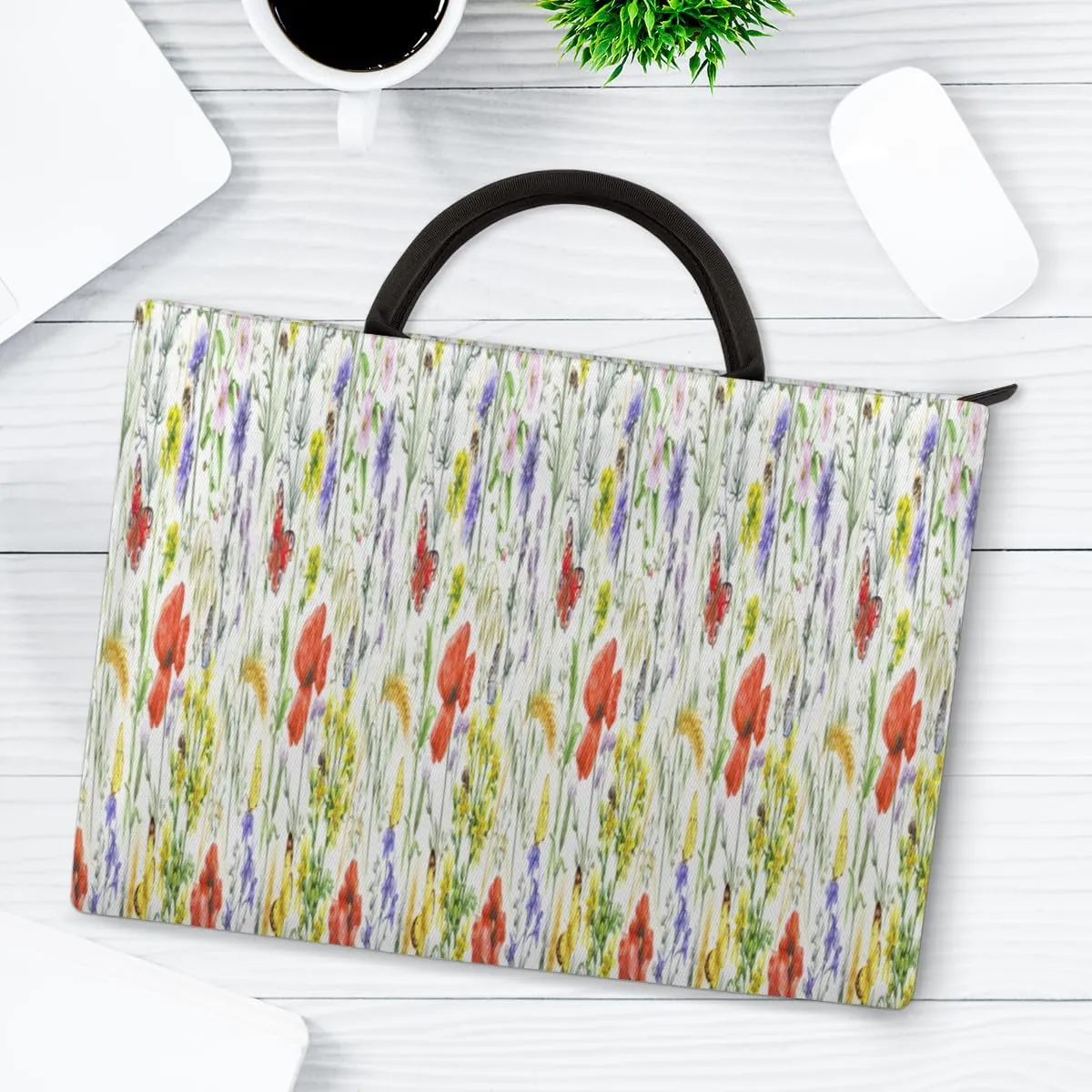 Laptop Sleeve Case for Women Men Laptop Bag Durable Travel Computer Carrying Bag with Handle Accessories Bags