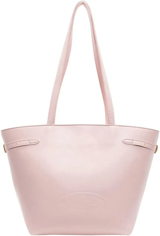 Large Bucket Bags for Women Spring Purses for Women 2025 Simple Shoulder Bag Underarm Bag Trendy Tote Bag for Work Travel