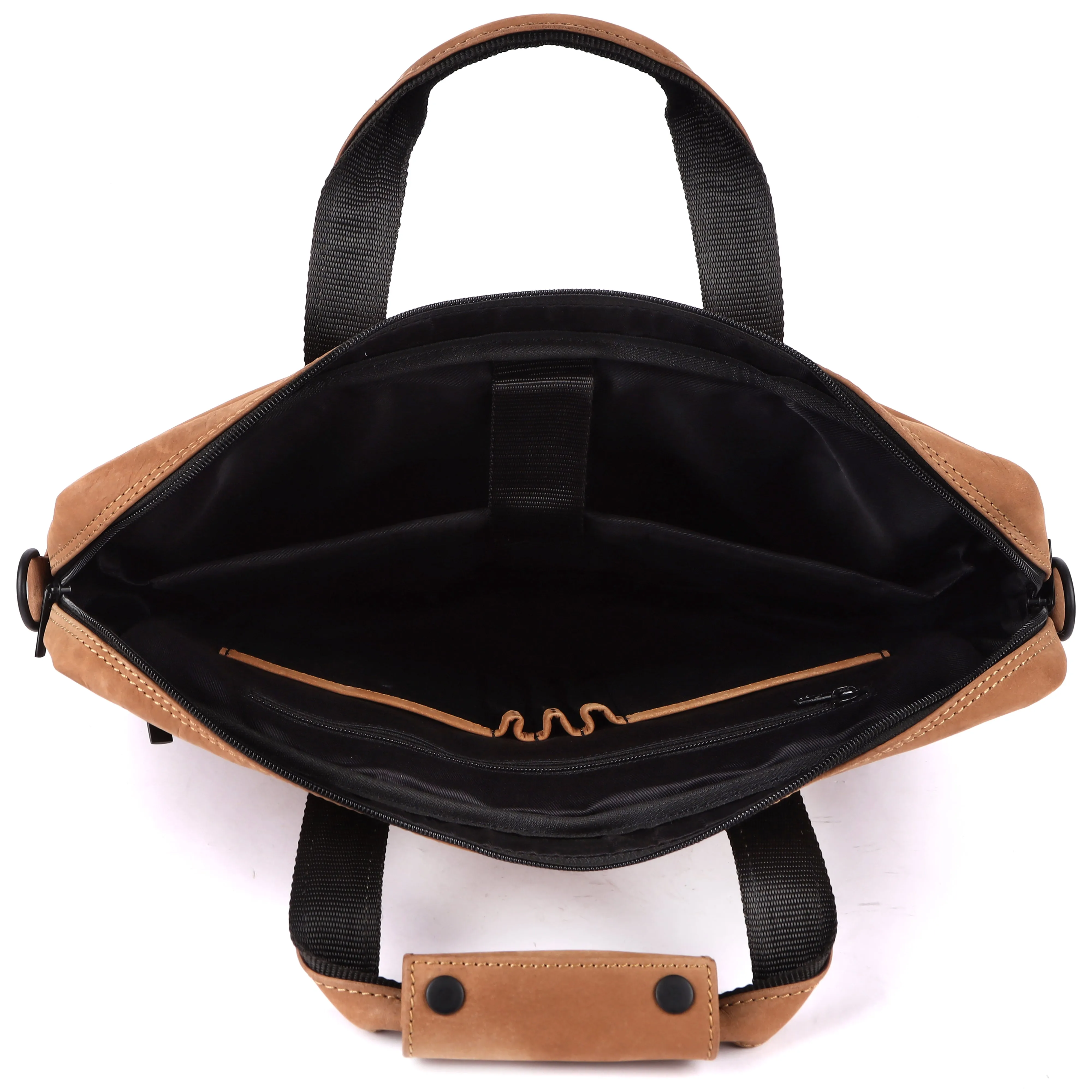 Laveri Genuine Leather Office Laptop Bag