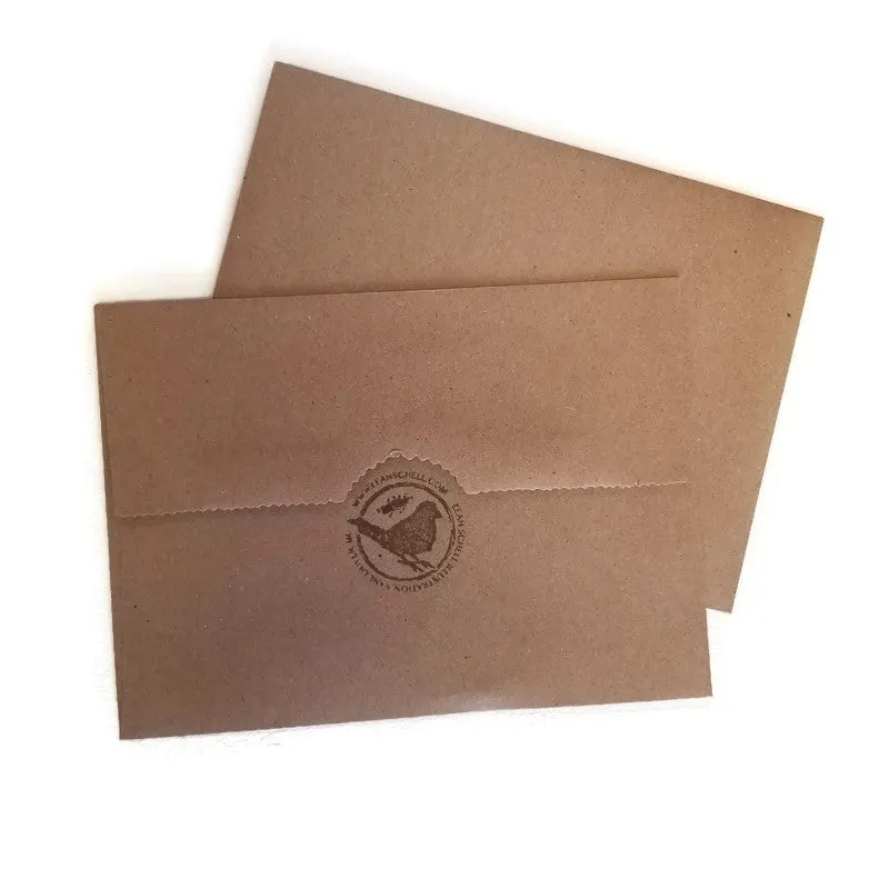 Leah Schell Blank Notecard - Birthday Mouse