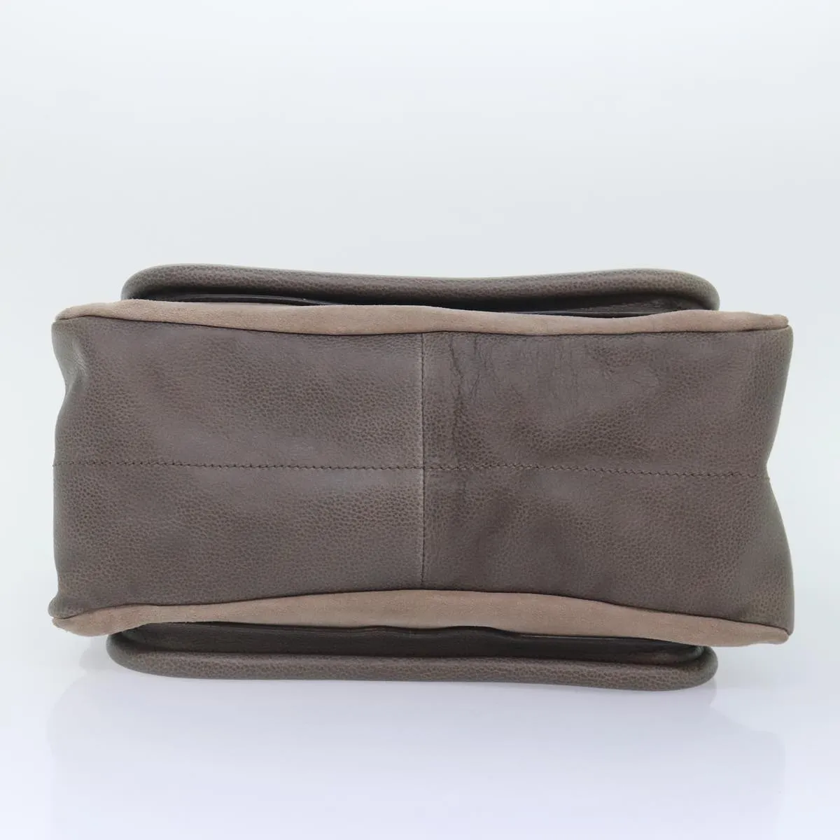 Leather 2way am6848 Seamless Cost-effective Paraty Bag Tote Suede Chloe Gray