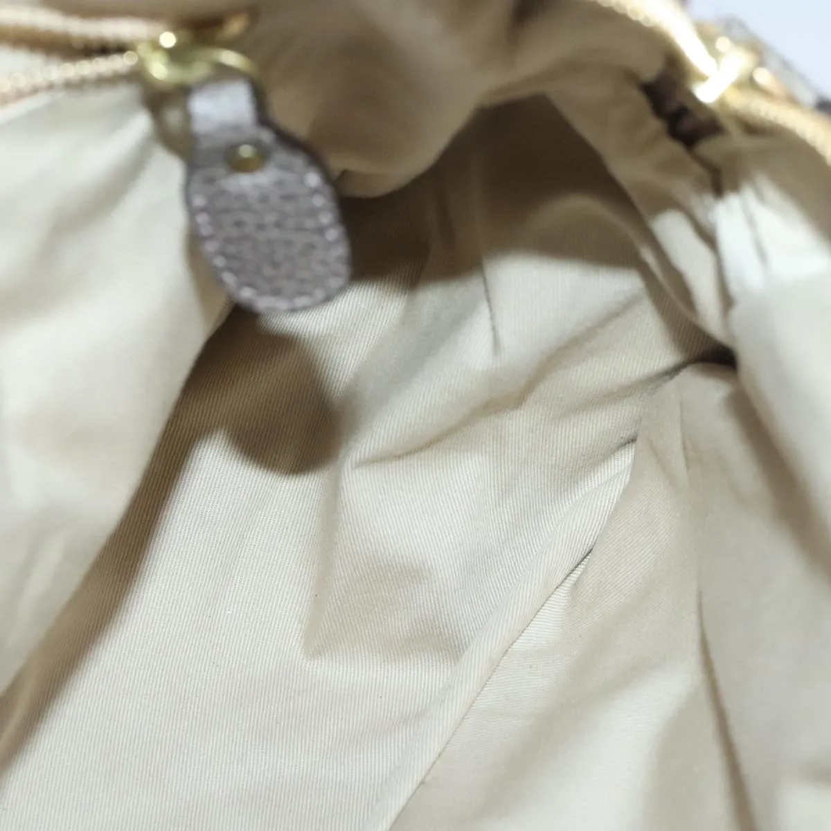 Leather 2way am6848 Seamless Cost-effective Paraty Bag Tote Suede Chloe Gray