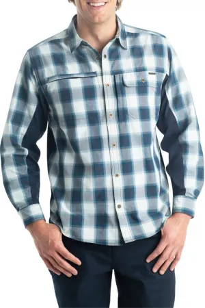 Legendary Whitetails Men's Quick Dry Moisture Wicking UPF 50  Uv Sun Protection Long Sleeve Fishing Shirt