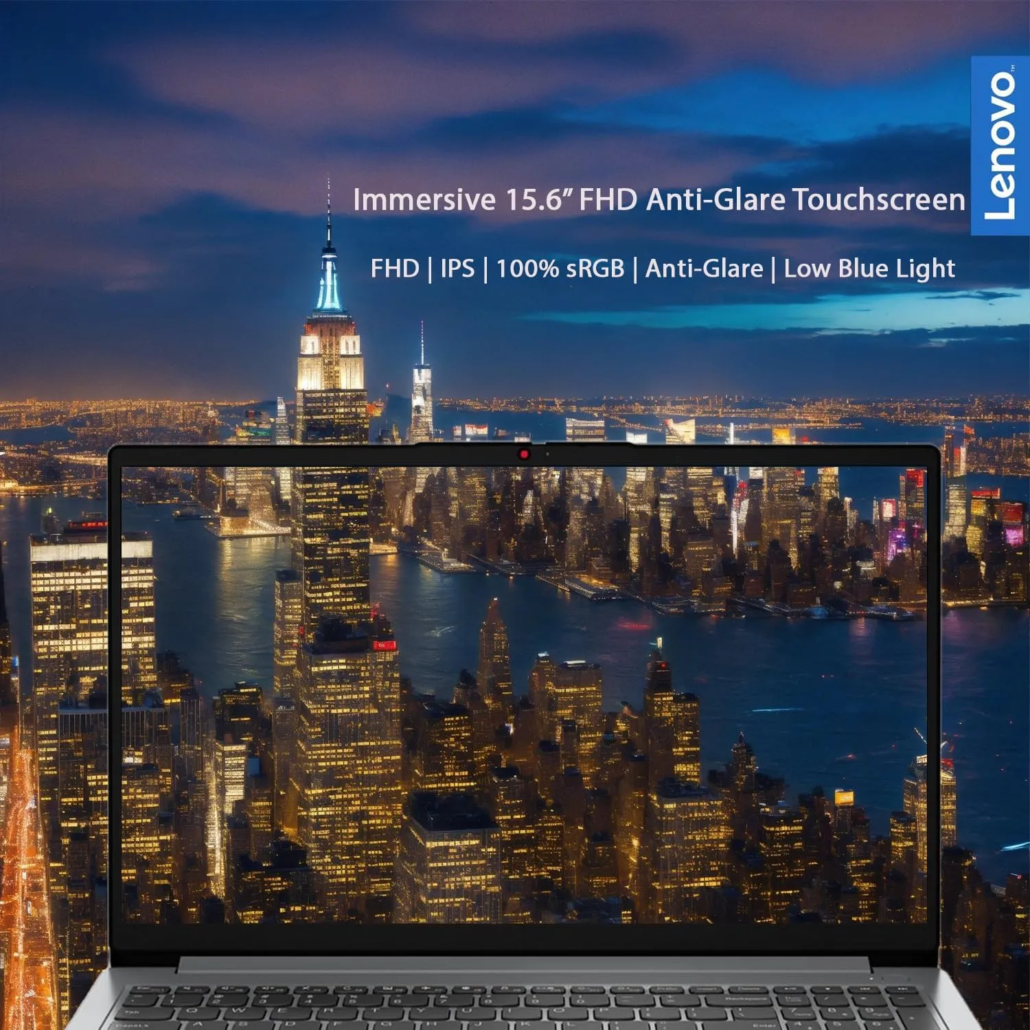 Lenovo 15.6" Touchscreen IdeaPad | 24GB RAM | 1TB Storage (512GB SSD & 512GB External Storage) | Intel 6-Core Processor | FHD (1920 x 1080) | HDMI | Bluetooth | Windows 11 Pro | w/WOWPC Bundle