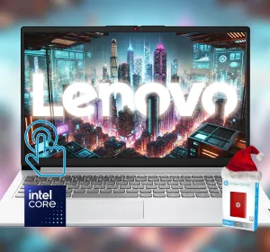 Lenovo Idea 15 Premium Series Touchscreen Laptop • Intel Core i3 6-Core Processor • 40GB RAM & 1TB SSD (512GB PCIe SSD withHP P500 512GB Portable SSD) • 15.6" FHD Touchscreen • Windows 11